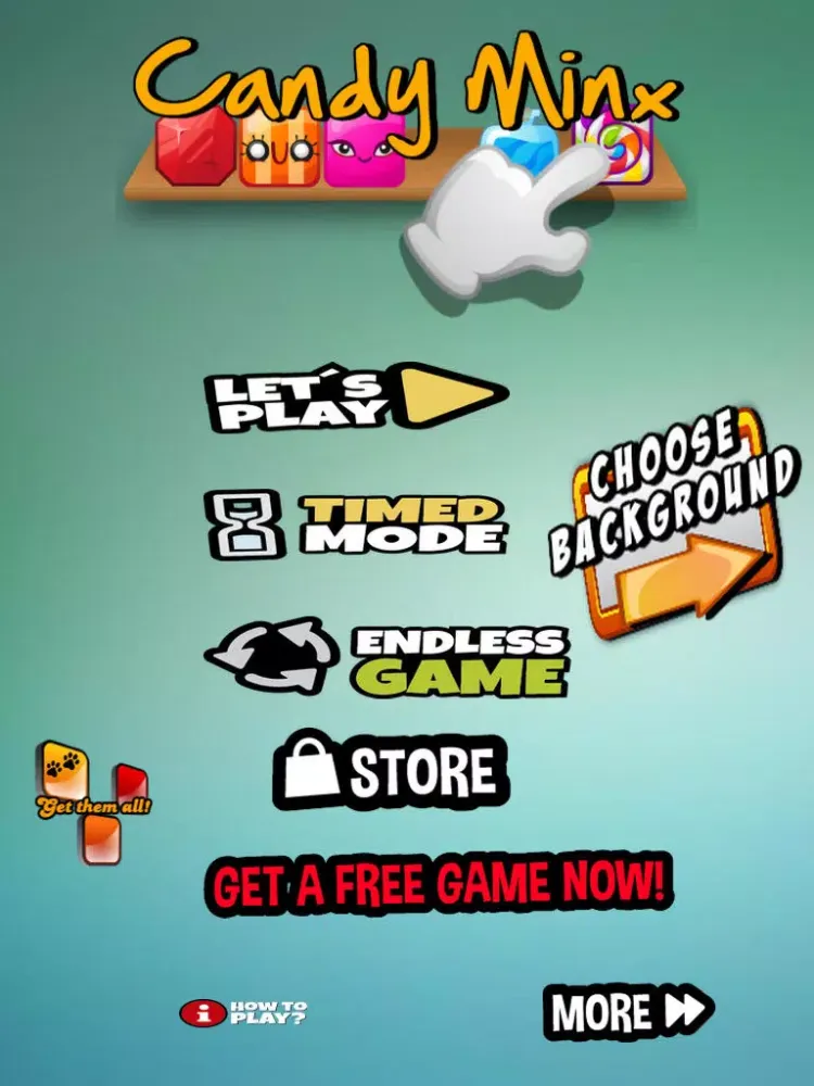 Скриншоты Candy Minx iPad 