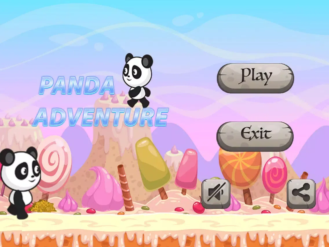 Скриншоты Candy Panda Adventure Run Doll iPad 