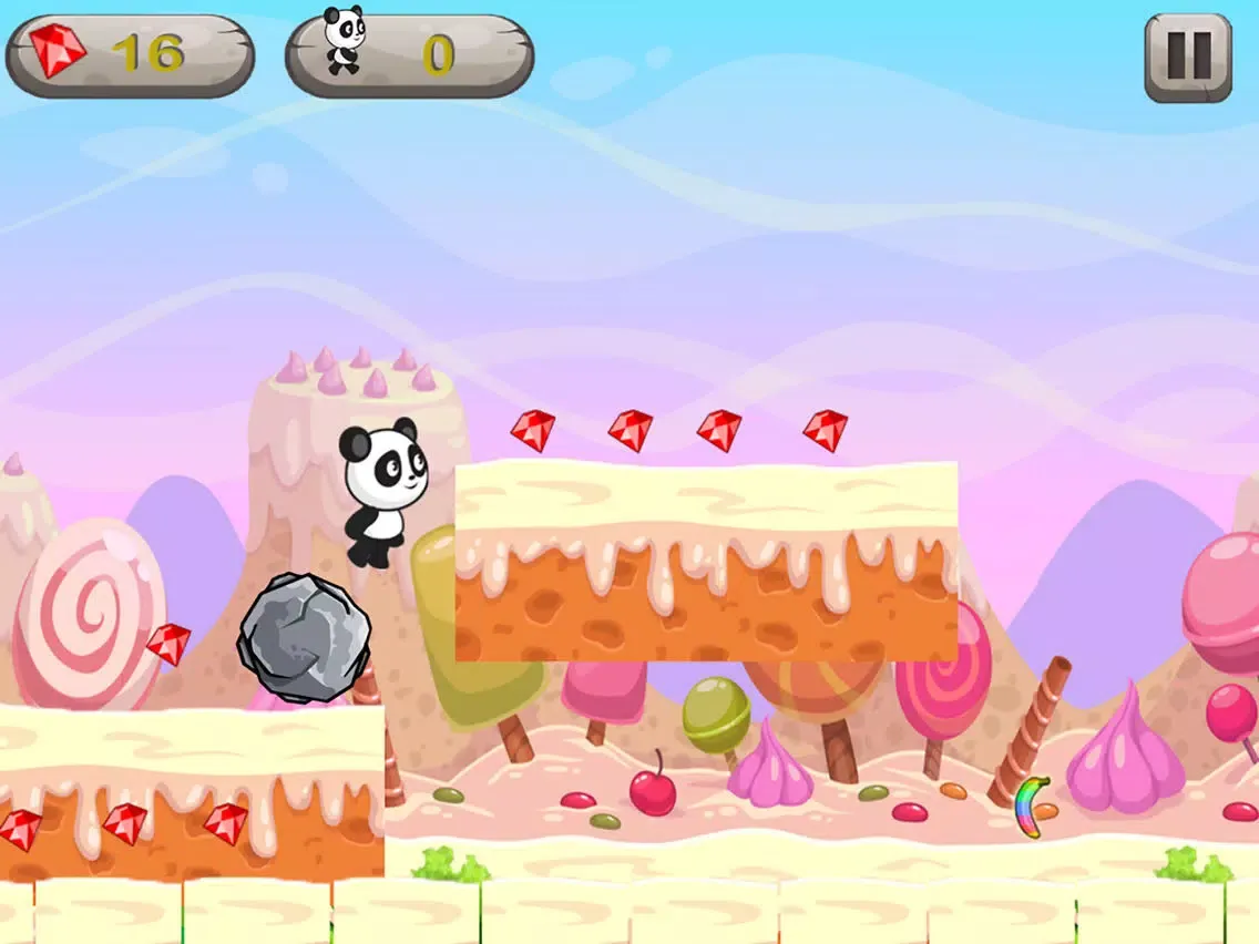 Скриншоты Candy Panda Adventure Run Doll iPad 
