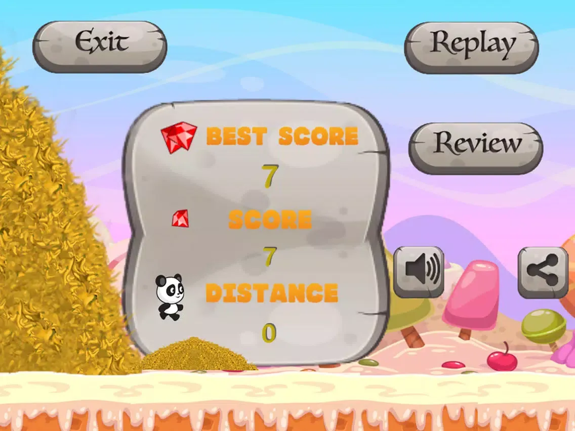 Скриншоты Candy Panda Adventure Run Doll iPad 
