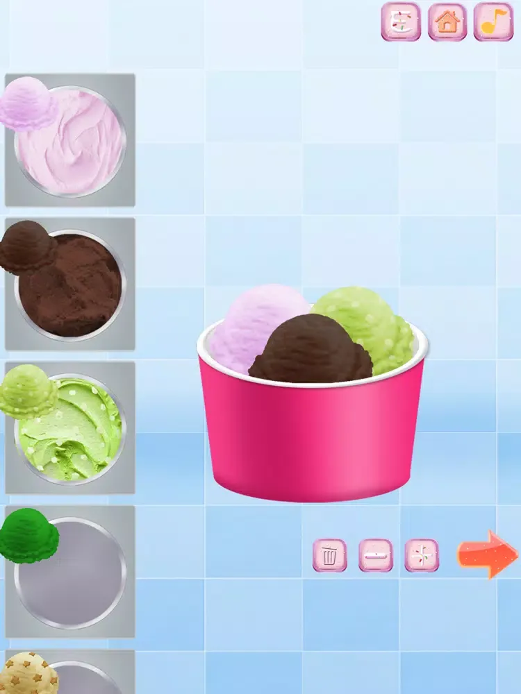ภาพหน้าจอของ Ice Cream Maker:Cooking Game. iPad 