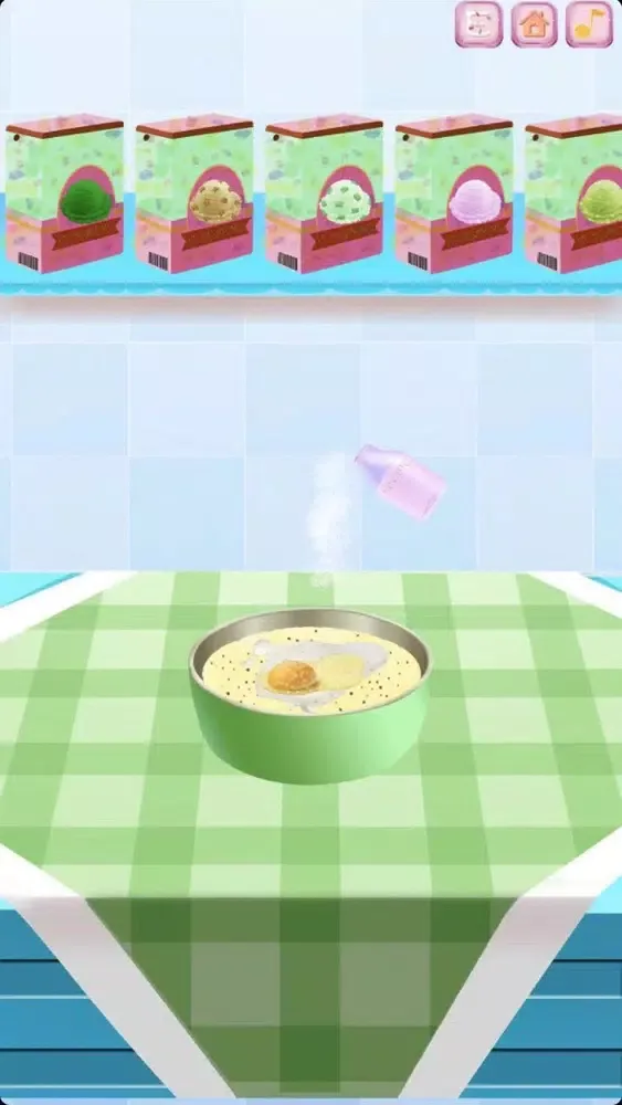 ภาพหน้าจอของ Ice Cream Maker:Cooking Game.