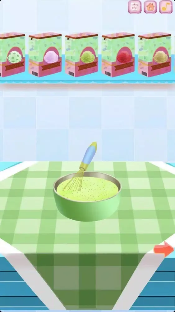 ภาพหน้าจอของ Ice Cream Maker:Cooking Game.