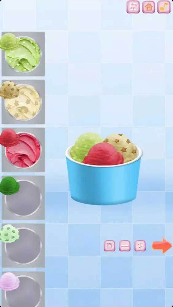 ภาพหน้าจอของ Ice Cream Maker:Cooking Game.