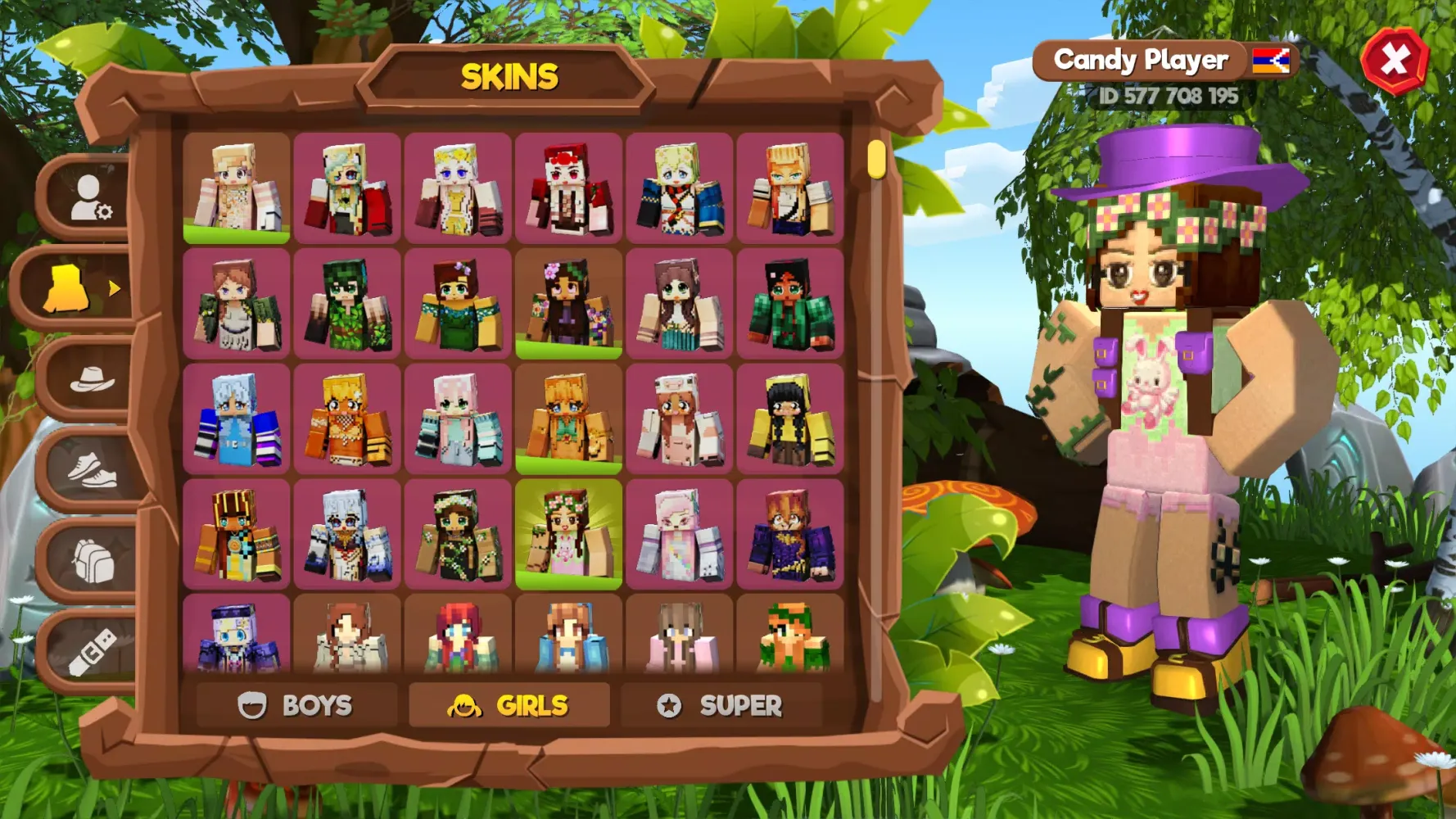 Tangkapan skrin Pony World Craft