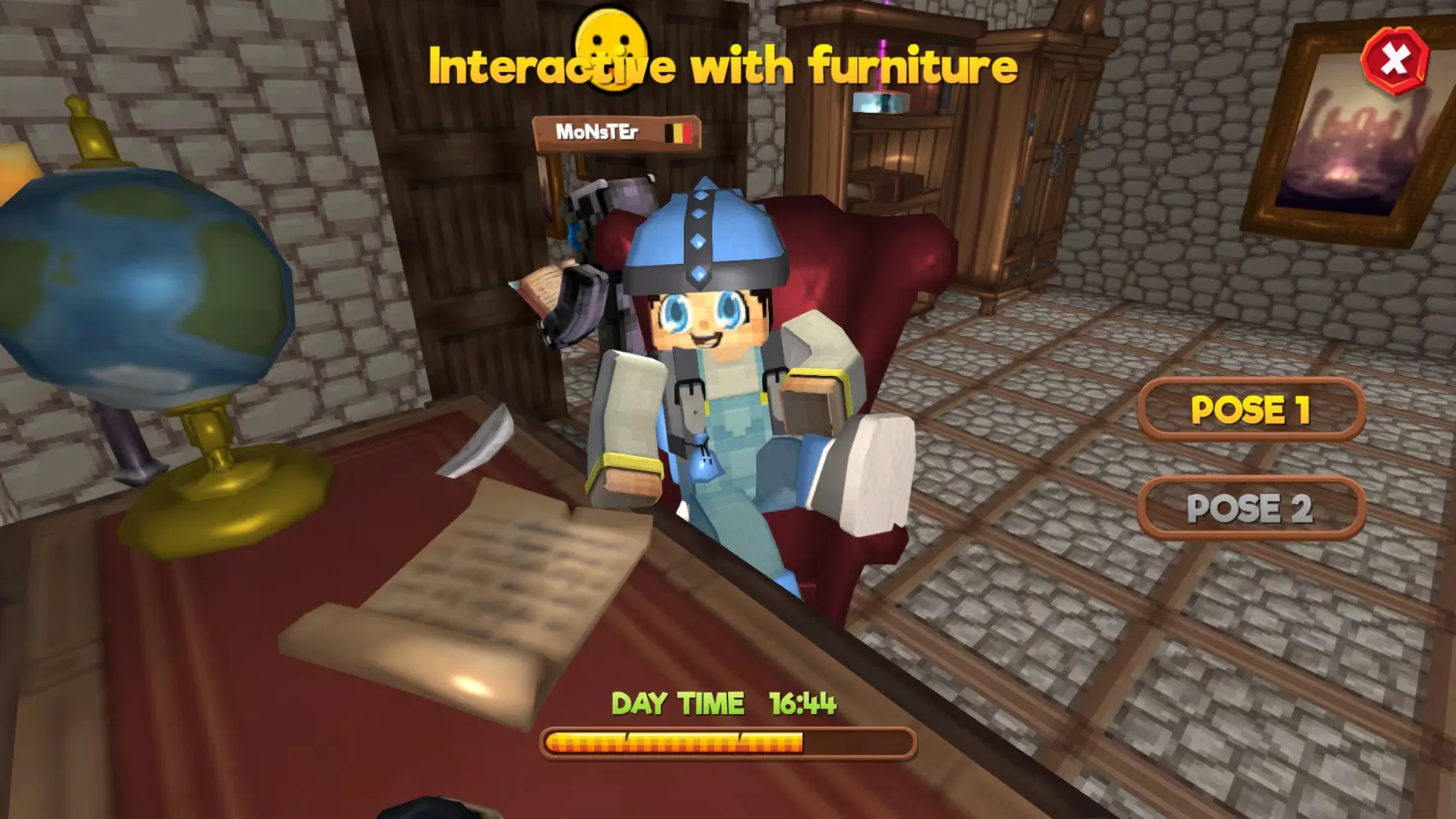 Tangkapan skrin Pony World Craft