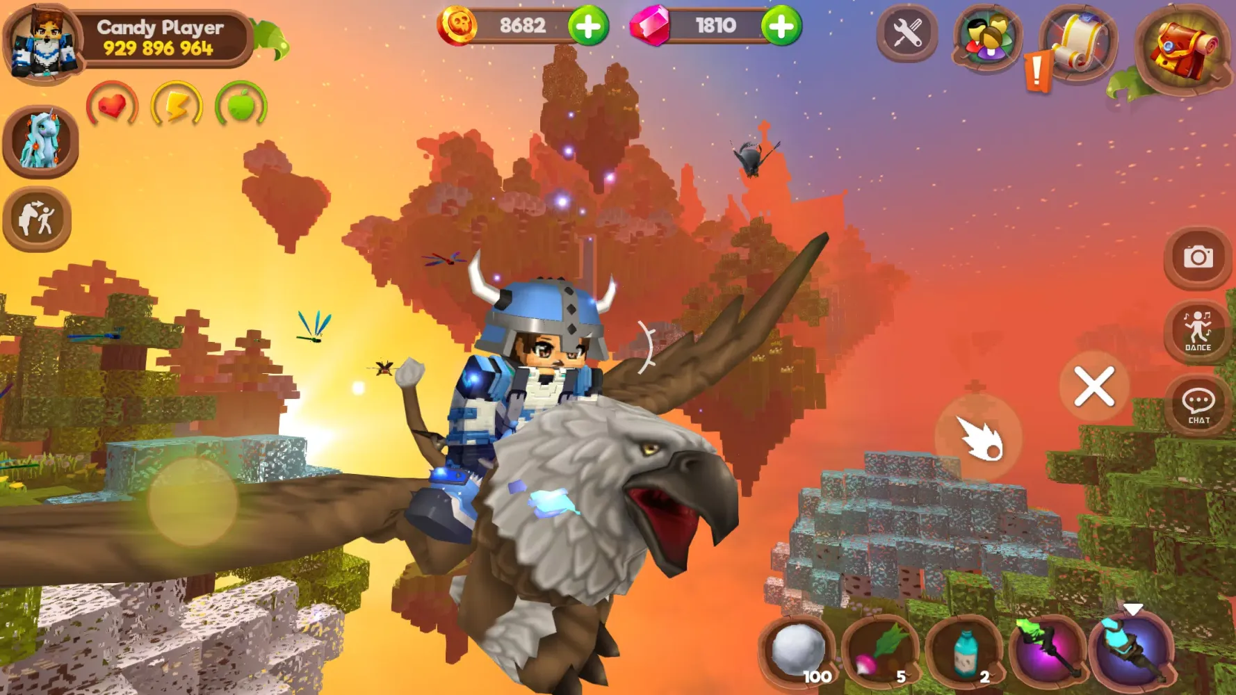 Tangkapan skrin Pony World Craft