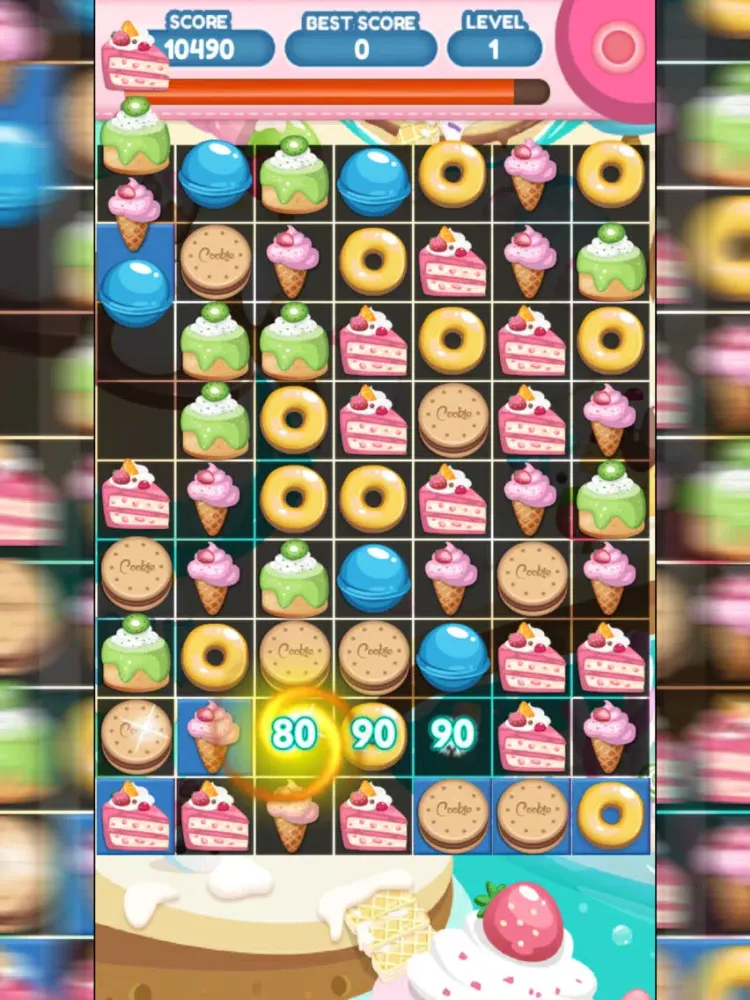 Sweet Candy Splash Saga iPad 应用截图
