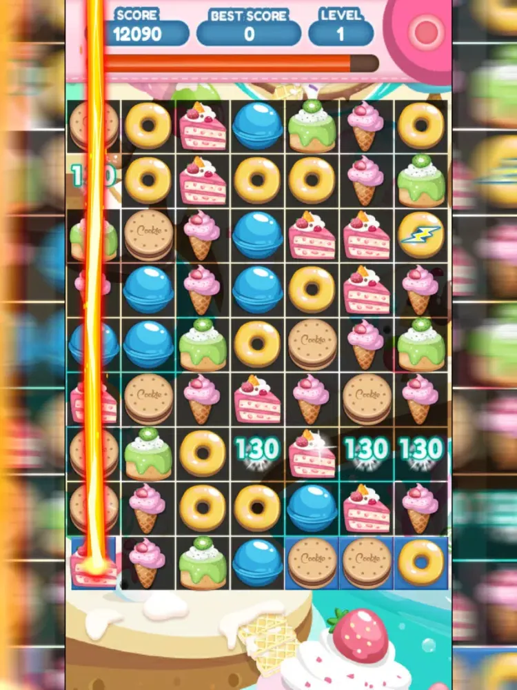 Sweet Candy Splash Saga iPad 应用截图