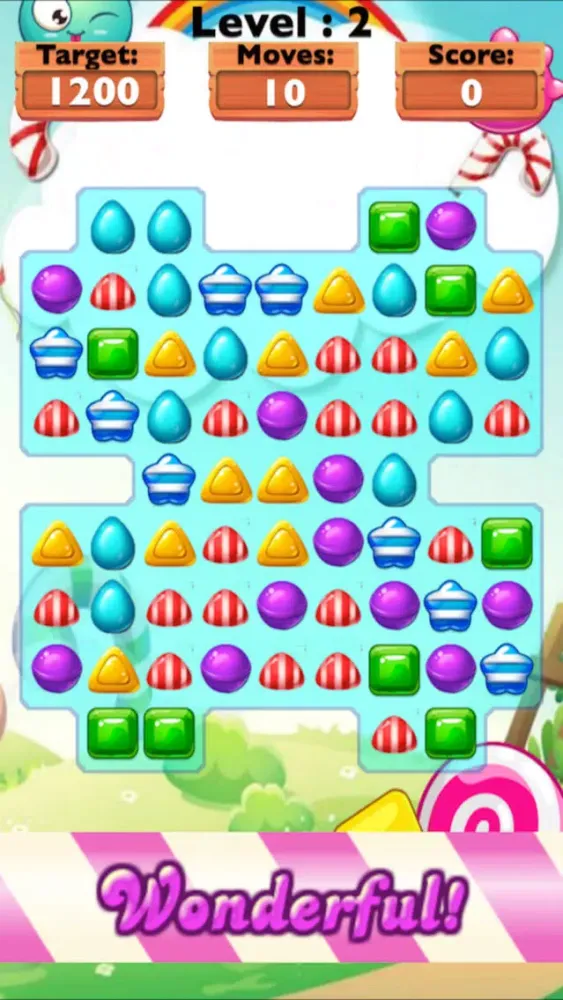 Capturas de tela do Candy Star Matching Mania HD-Puzzle Game For All