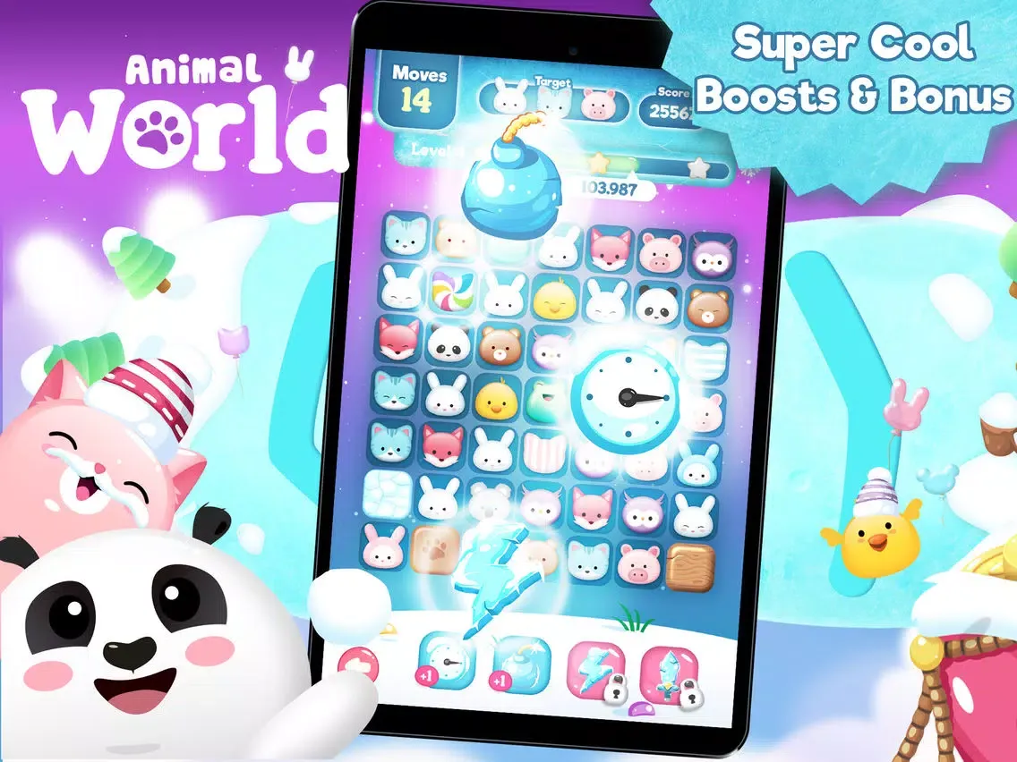 Frozen Pet Pop Mania - Crush the Diamonds and Smash the Jewels FREE iPad  سکرین شاٹس