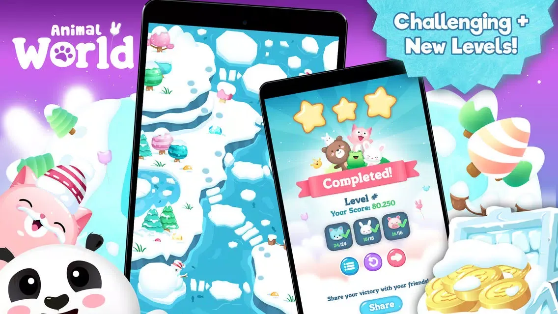 Frozen Pet Pop Mania - Crush the Diamonds and Smash the Jewels FREE سکرین شاٹس