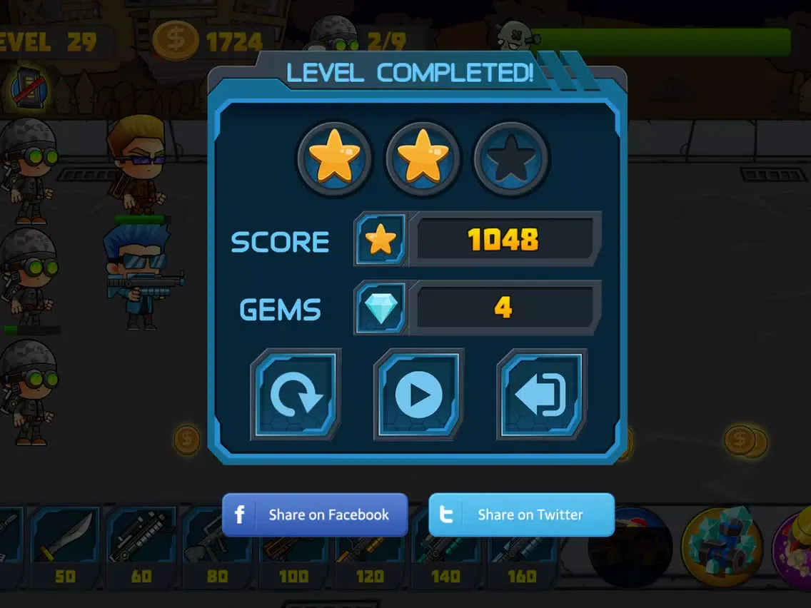 ภาพหน้าจอของ Zombie Defense vs Snipers - Zombies Games Frontier iPad 