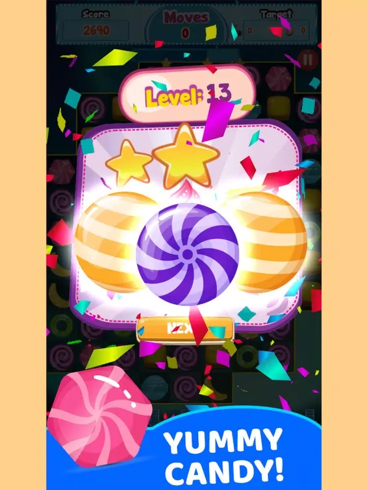 Zrzuty ekranu Sweet Candy Bomb Space iPad 