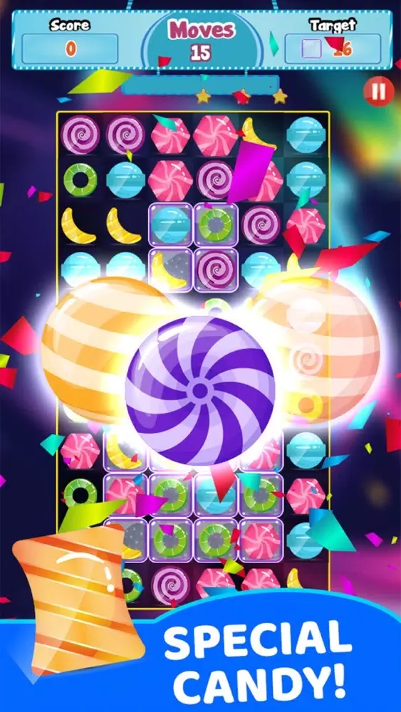 Zrzuty ekranu Sweet Candy Bomb Space