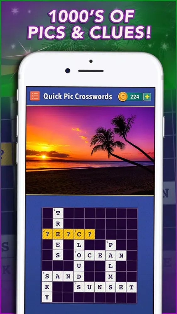 ภาพหน้าจอของ Quick Pic Crosswords