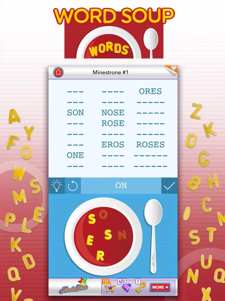 Word Soup iPad 应用截图