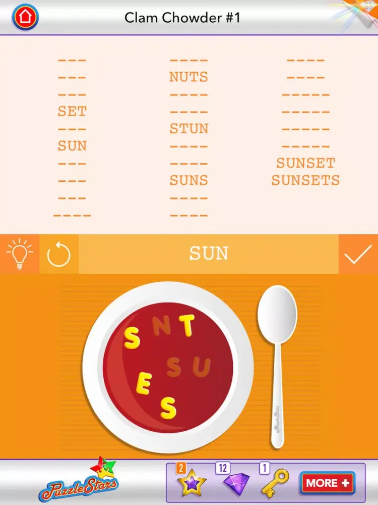 Word Soup iPad 应用截图