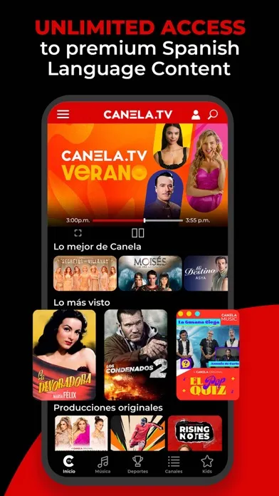 Скриншоты Canela.TV - Series and Movies
