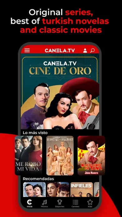 Скриншоты Canela.TV - Series and Movies