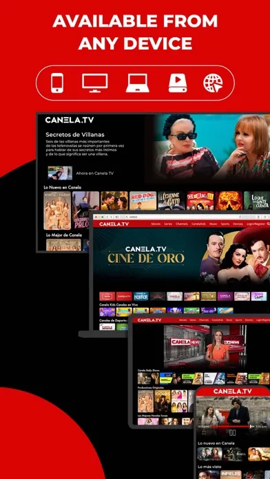 Скриншоты Canela.TV - Series and Movies