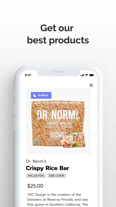 Capturas de pantalla de CanEx: Cannabis Delivery