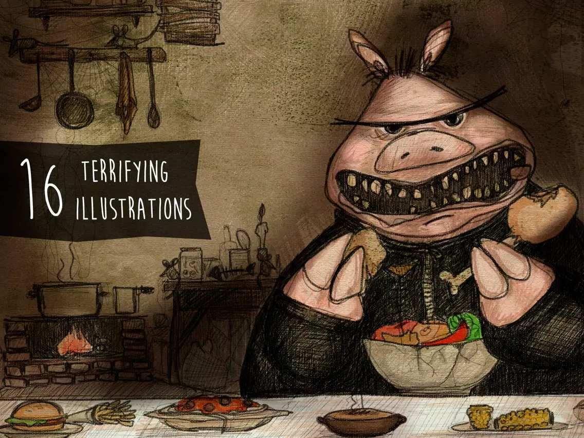 Zrzuty ekranu The Pig's Head Ravine - Interactive story for children iPad 