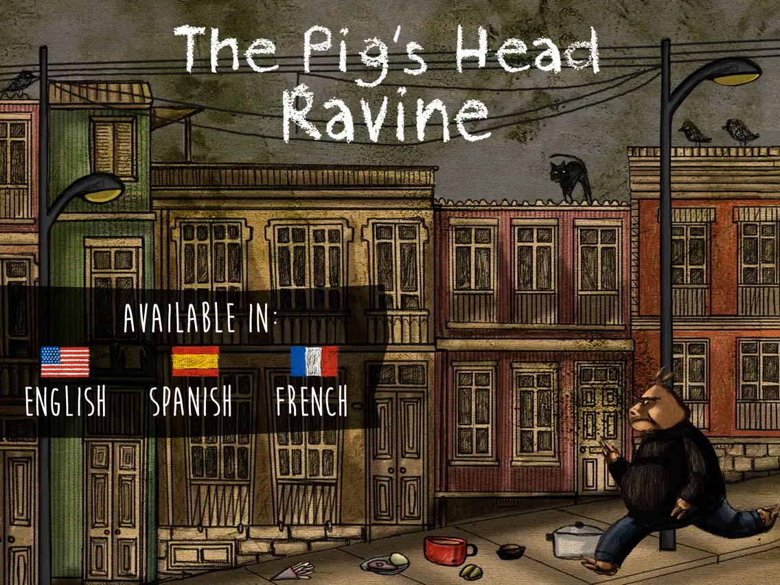 Zrzuty ekranu The Pig's Head Ravine - Interactive story for children iPad 
