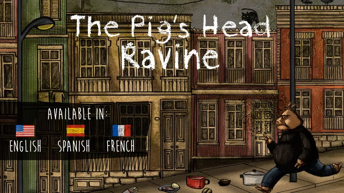 Zrzuty ekranu The Pig's Head Ravine - Interactive story for children