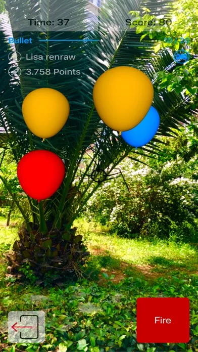 Capturas de pantalla de Balloon Shooter AR