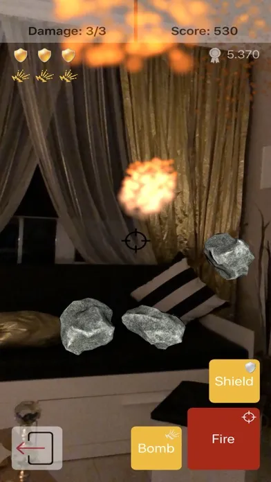 Asteroid Shooter AR スクリーンショット