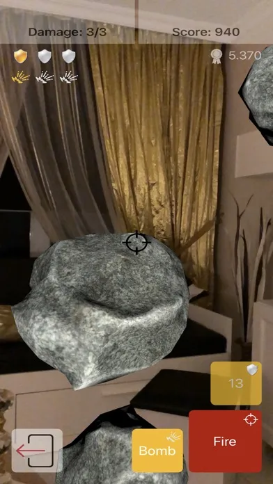Asteroid Shooter AR スクリーンショット