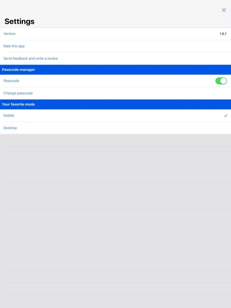Zrzuty ekranu Lite for Google Apps iPad 