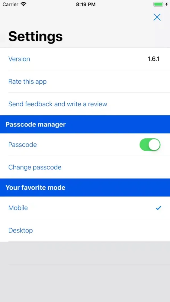 Zrzuty ekranu Lite for Google Apps
