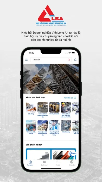 LBA - Hiệp hội DN Long An应用截图