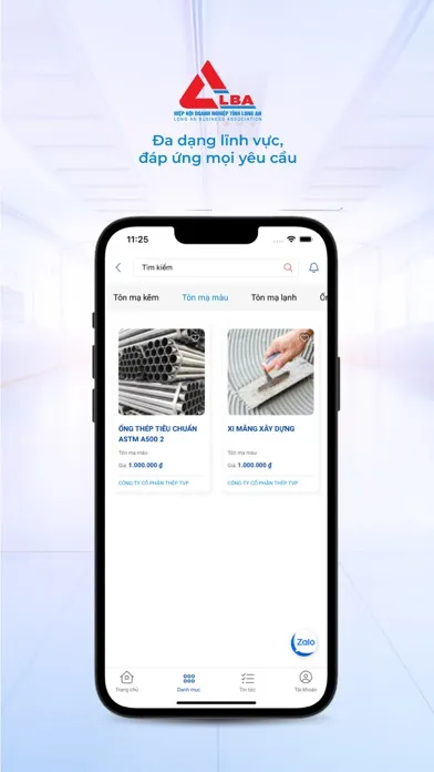LBA - Hiệp hội DN Long An应用截图