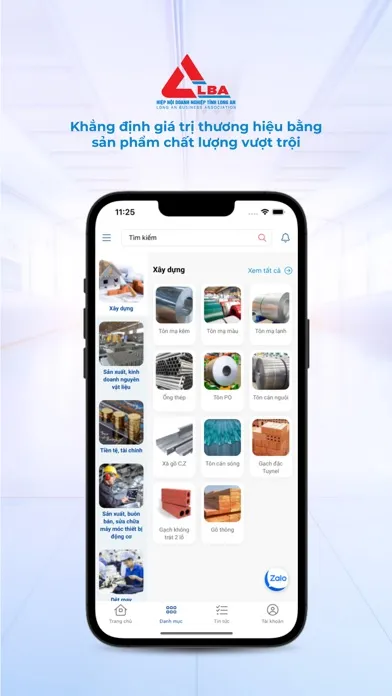 LBA - Hiệp hội DN Long An应用截图