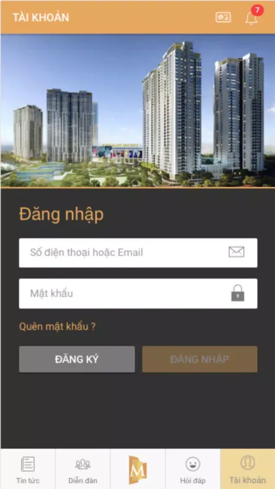Tangkapan layar Masteri
