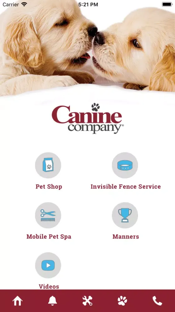 Capturas de tela do Canine Company