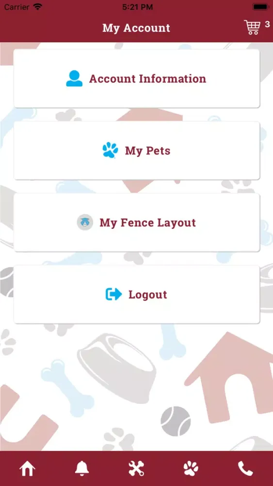Capturas de tela do Canine Company