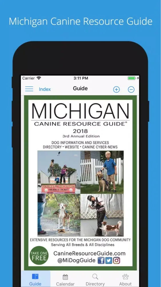 Скриншоты Canine Resource Guide