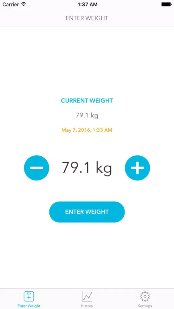 Simple Scale - Simplest Way to Track Your Weight Screenshots