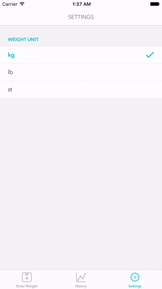 Simple Scale - Simplest Way to Track Your Weight Screenshots