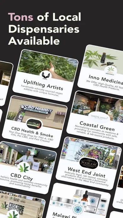 Скриншоты CannaGo: CBD & Hemp Delivery
