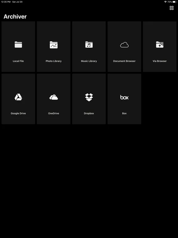 Screenshot di Archiver Pro - Open RAR,ZIP,7Z iPad