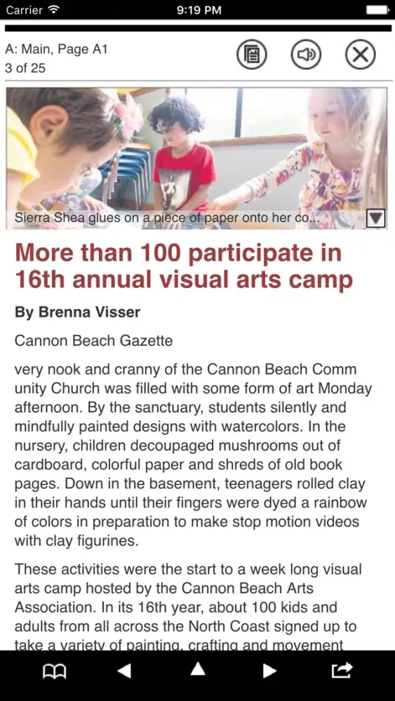 Cannon Beach Gazette e-Edition سکرین شاٹس