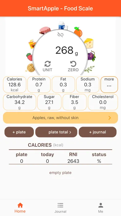 SmartApple -  Food Nutrition স্ক্রিনশট