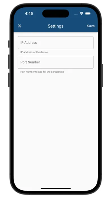 Ảnh chụp màn hình của MFP Voice Assist