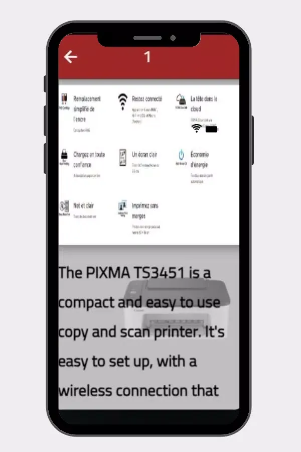 canon pixma ts3451guide Screenshots