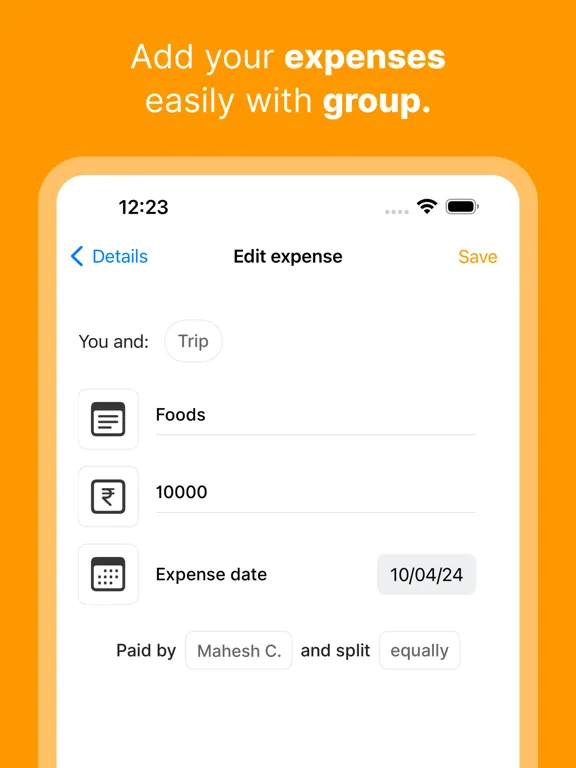 Splito: Split & Enjoy Together iPad  Ekran Görüntüleri